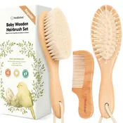 Baby Hair Brush and Comb Set