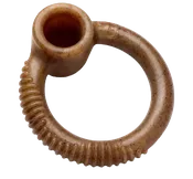 Benebone Dog Ring Dog Chew Toy, Bacon