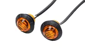3/4" Round LED Clearance Marker Lights, 2-Pack