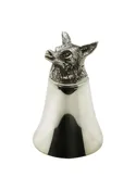 2oz. Pewter Fox Head Stirrup Cup by Salisbury Fine Metal Artisans