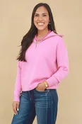 Blushing Half Zip