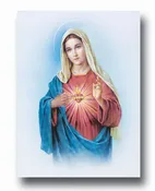 IMMACULATE HEART OF MARY POSTER #192-201