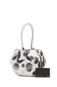 Adam Pendleton x Gabriela Hearst Nina Bag in Black & White Satin № 23