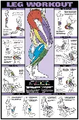Algra Co-Ed Series Leg Workout Chart