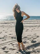 Gia Sleeveless 3D Knit Dress