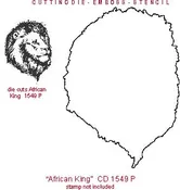 African King Lion Die AS CD 1549P