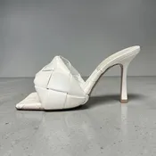 BOTTEGA VENETA Lido Mules in White