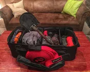 Bartact Jeep Wrangler Storage Bag 36" with dividers - XXBUMPGEB