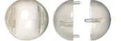 100 1" Round Easy Open Capsules