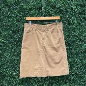 1969 Cutoff Corduroy Midi Skirt
