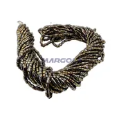 2 CUT 10/0 BROWN IRIS PRECIOSA ORNELA BEADS