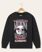 Arizona Cardinals Helmet Flea Market Crew Fleece