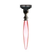 3 Blade Razor Gun Metal Pink for her