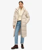 Hooded Longline Puffer Coat