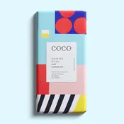 Coco Isle of Skye Sea Salt Milk Chocolate 80g Large Bar