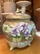 Antique Nippon Biscuit Jar