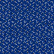 19th Century Sparklers Dandy Flower Blue by Pam Buda