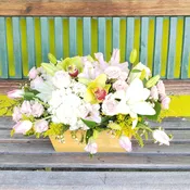 Basket in pink #62