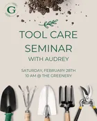 Tool Care with Audrey