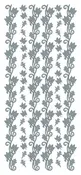 3D Leaf Border Outline Sticker 2730