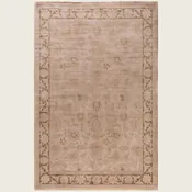Beige Traditional Samsara Wool Rug - 4'2" x 6'5"