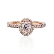 0.55 carat Oval Diamond D/VS2 GIA Engagement Ring