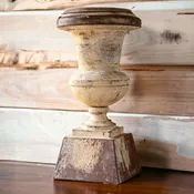 Aged Pedestal Urn