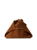 Ai XL Schultertasche aus Veloursleder