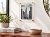 Acrylic Floating Frame 11"x14" Wall Mount