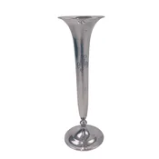 9 1/2" Antique Sterling Silver Vase #109 "M" by S. Kirk &amp; Son Co.