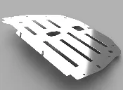 PLM Vented Engine Splash Guard Plate – 17-21 Civic Type R FK8