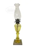 Kerosene Oil Lamp Vaseline Glass