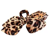 Animal Print Claw Clip