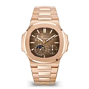 Patek Philippe Nautilus 5712/1R-001 Sunburst brown Dial Rose Gold Watch