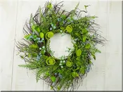 Fairy Garden Floral Wreath