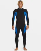 3/2mm Mercury Chest Zip GBS Wetsuit - Olympian Blue