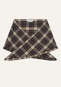 Alma Plaid Cotton Scarf