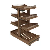 24" Double-Sided Display – Tiered