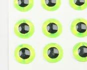 3D Adhesive Holographic Eyes