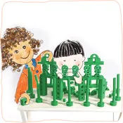 Bright Day Small Green Blocks
