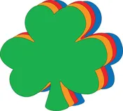 Die-Cut Magnetic - Large Assorted Shamrock