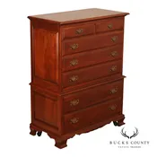 Monitor Furniture Company Vintage Solid Cherry High Chest