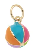 3-D Beach Ball Charm
