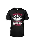 I’m A Simple Woman I Love Bowling And Wine Classic T-Shirt