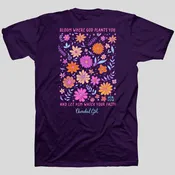 Cherished Girl Womens T-Shirt Bloom Where God Plants