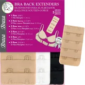 2 Hook Bra Extender 3 Pack 1/2"