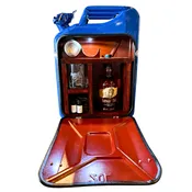 Vintage Gas Can Travel Bar