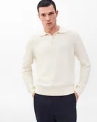 Declan Cashmere Polo Sweater