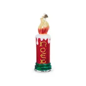 8" Noel Candle Ornament - Raz Imports