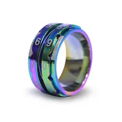 Knitter's Pride Rainbow Row Counter Ring- Size 9